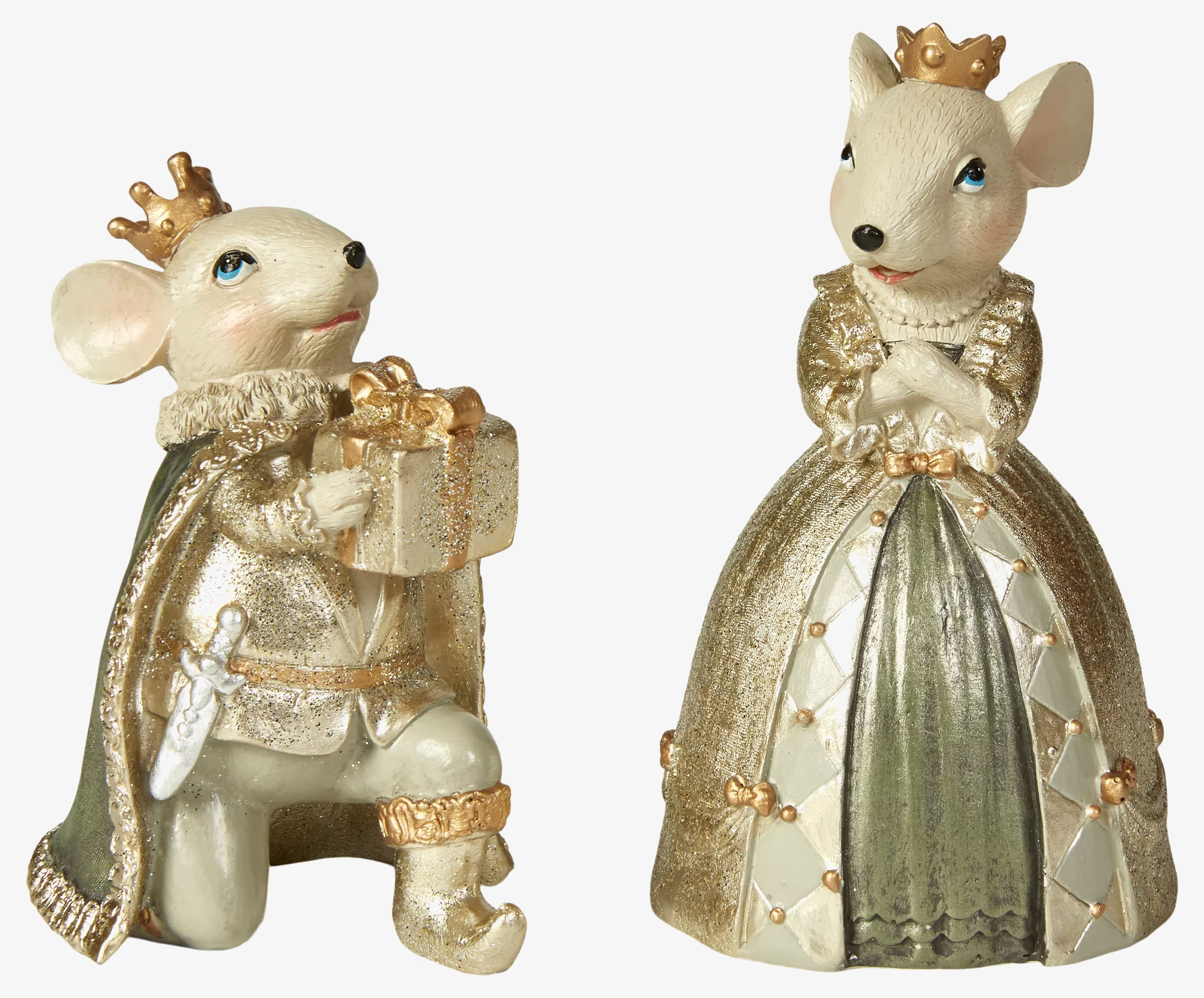 Prins & Prinsessa Set/2 från Speedtsberg, detaljerade figurer