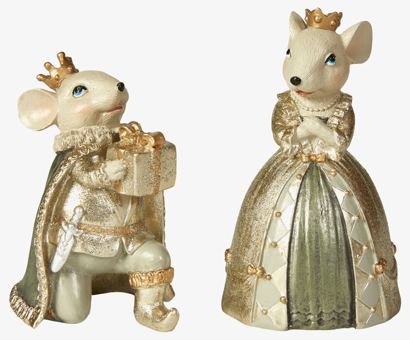 Prins & Prinsessa Set/2 från Speedtsberg, detaljerade figurer