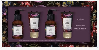 Gåvobox Deluxe Box från The Gift Label med handtvål, lotion