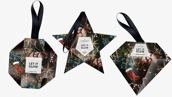 Ornaments - Let It Glow The Gift Label