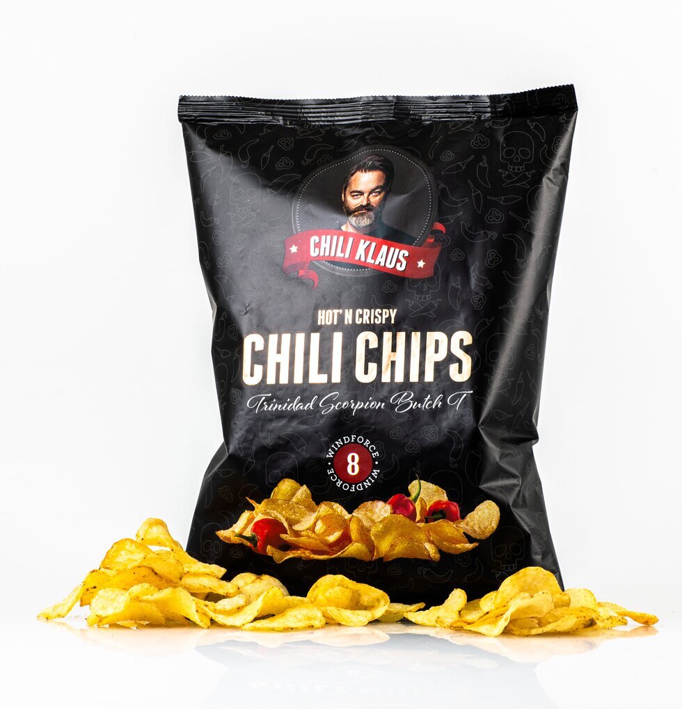 Chili Chips Wind Force 8 från Chili Klaus med stark hetta
