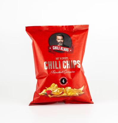Chili Chips Wind Force 4 från Chili Klaus, röd förpackning