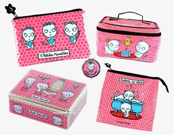 Kitkatt-paket från Derrière la porte med kattmotiv