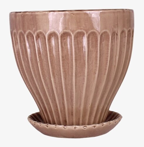 Kruka Askrosa 21 cm Inkl Fat från Strömshaga, stilren design