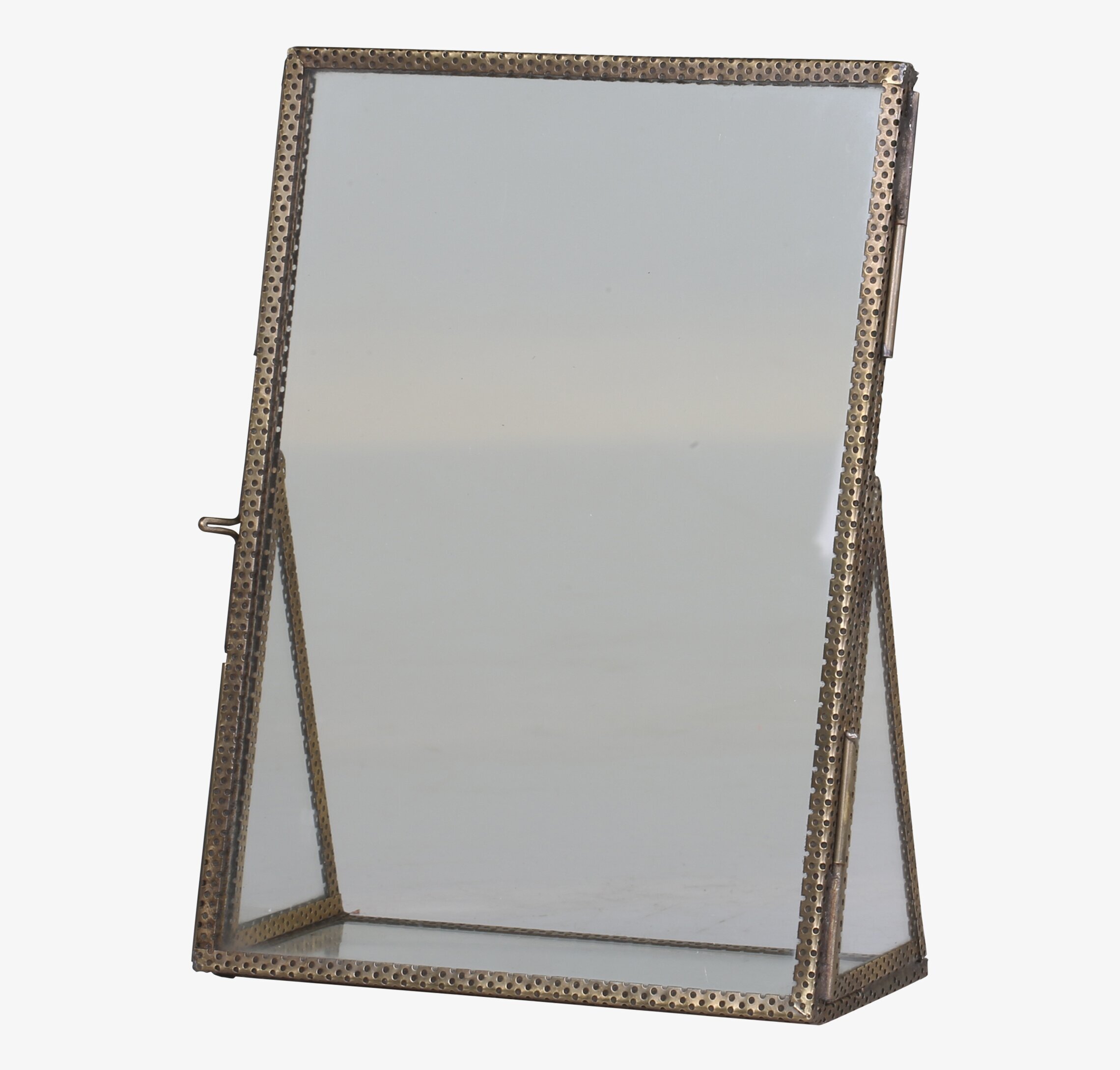 Ram Pärlkant Stor från Chic Antique med antik guldton