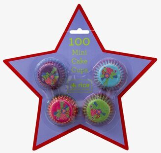Mini CakeCup formar från Rice i färgglad stjärnförpackning
