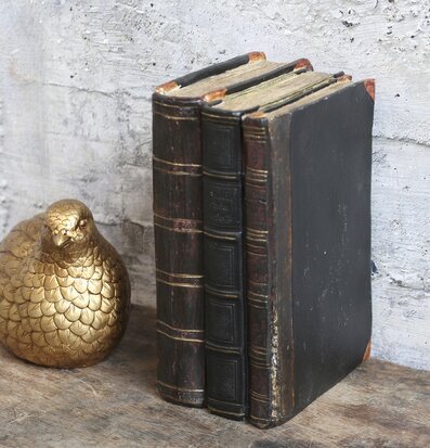 Böcker Dekoration Antikbrun från Chic Antique på träyta