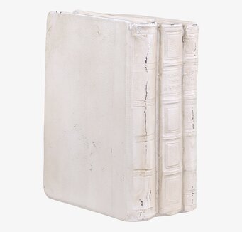 Böcker Dekoration Antique Creme från Chic Antique