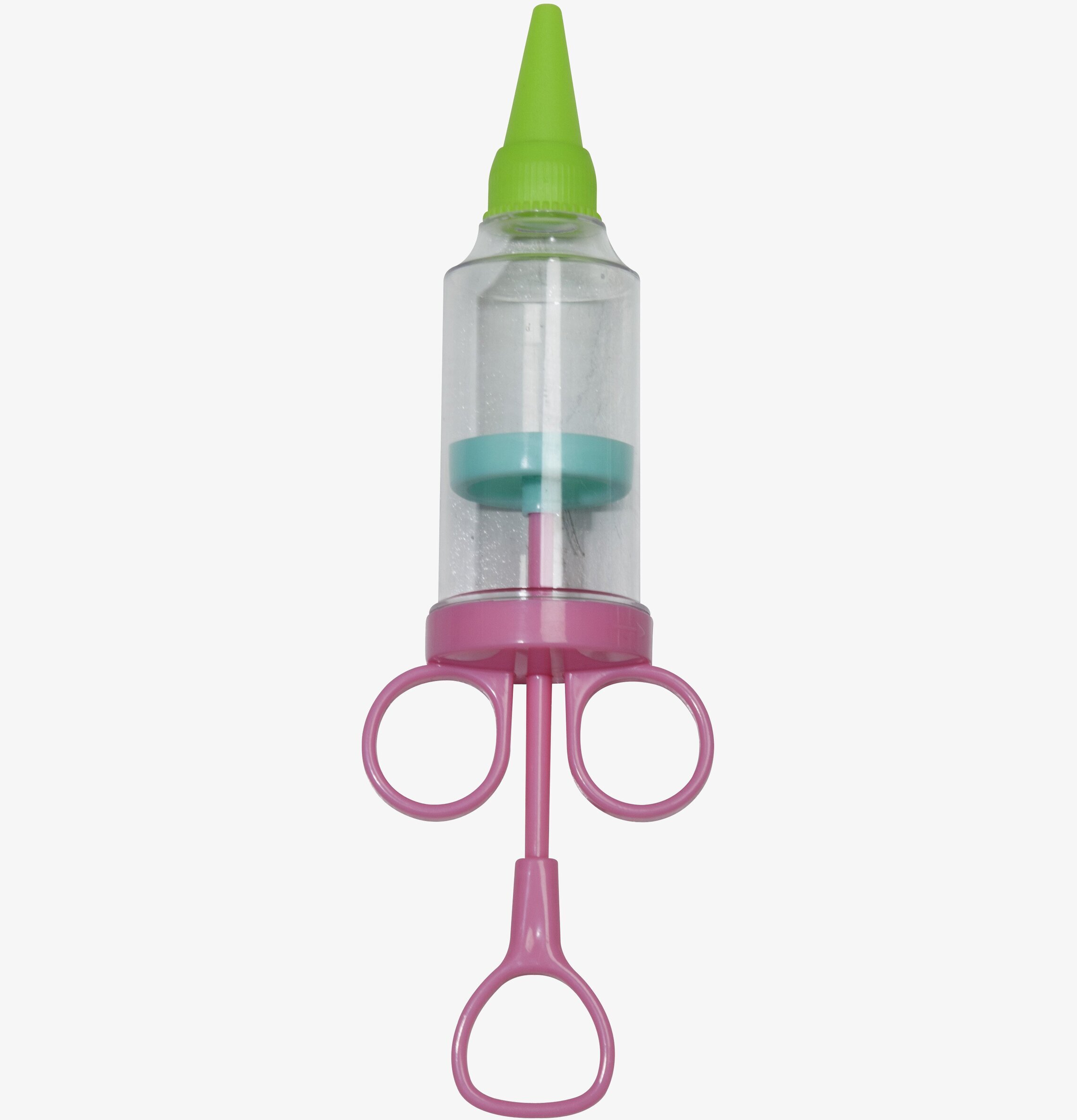 Sprits CupCake Rosa/Grön från Rice med grönt munstycke