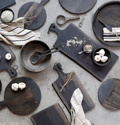 Salladsbestick Set/2 Mangoträ från Chic Antique i rustik miljö