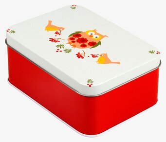 Mellanbox - Vintage uggla från Blafre med färgglad design