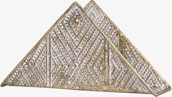 Servetthållare Antik Champagne från Chic Antique i metall