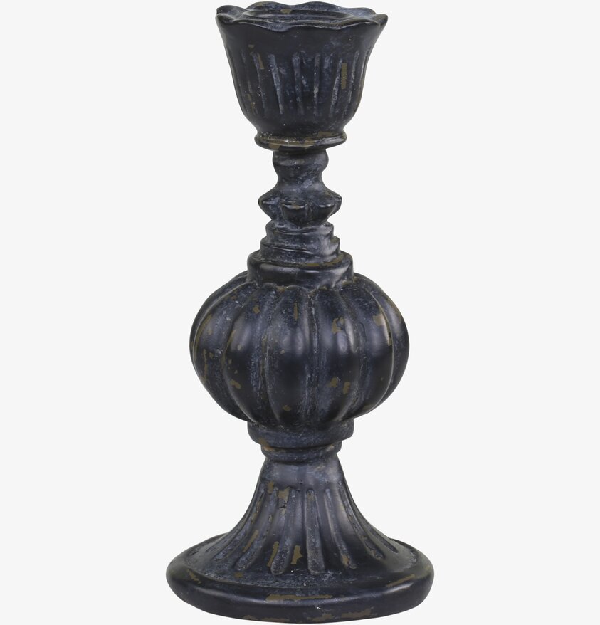 Ljusstake #1 Antiksvart från Chic Antique med antik finish