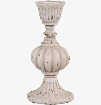 Ljusstake #1 Antikgrå från Chic Antique med antik finish