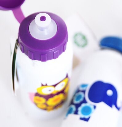 Stålflaska Brun elefant från Blafre med lekfull design