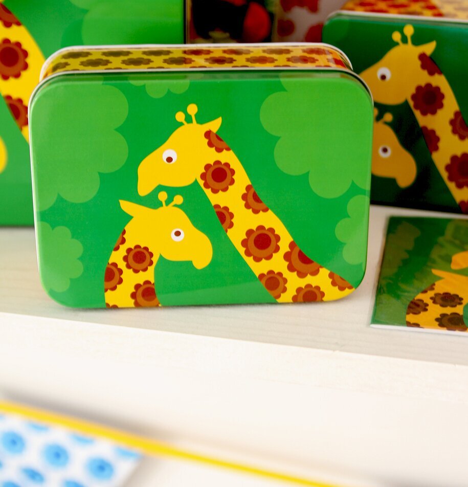 Mellanbox - Giraffer från Blafre med färgglada giraffer