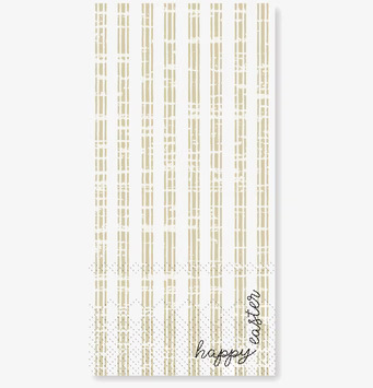 Påskservetter Happy Easter Rand, 16 st från Chic Antique