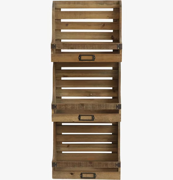 Tidningsställ Natur Vägg från Chic Antique med tre fack