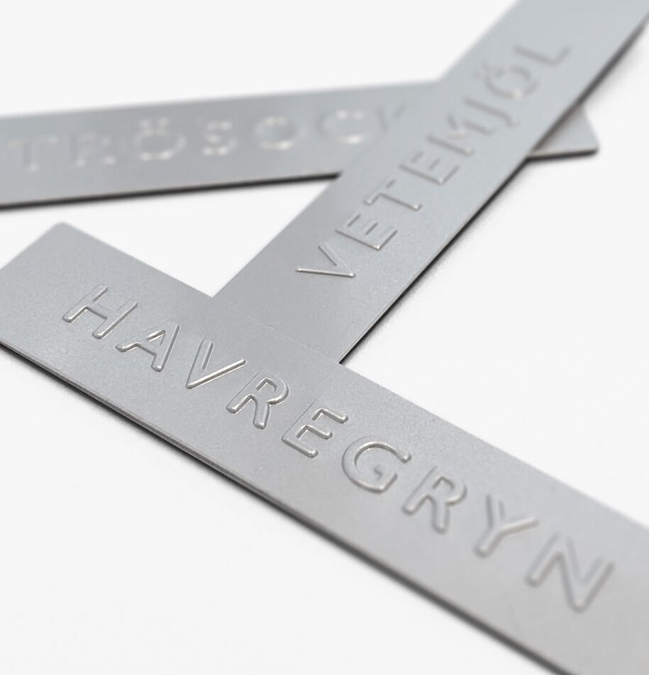 Förvaringsmärkning - Havregryn, Strösocker & Vetemjöl Solstickan