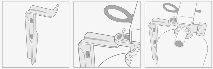 Brandsläckare Design Edition Grey Brass från Solstickan