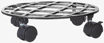 Blomvagn Gabriella L från Wikholm Form med gallerplattform