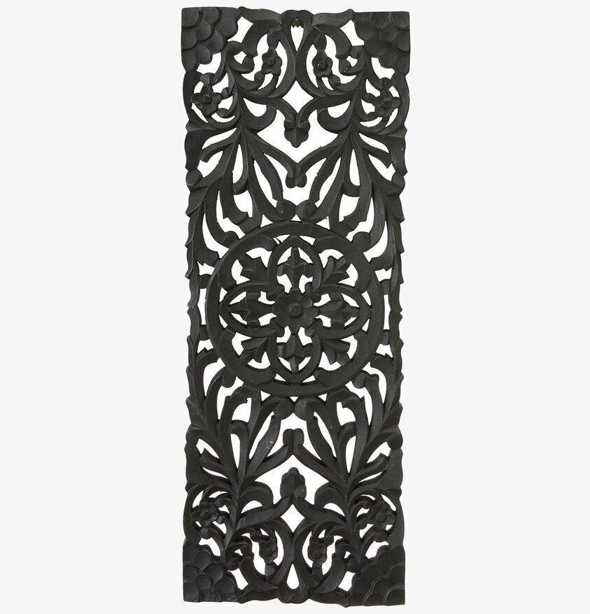 Mandala Väggdekor Svart från Wikholm Form, intrikat mönster