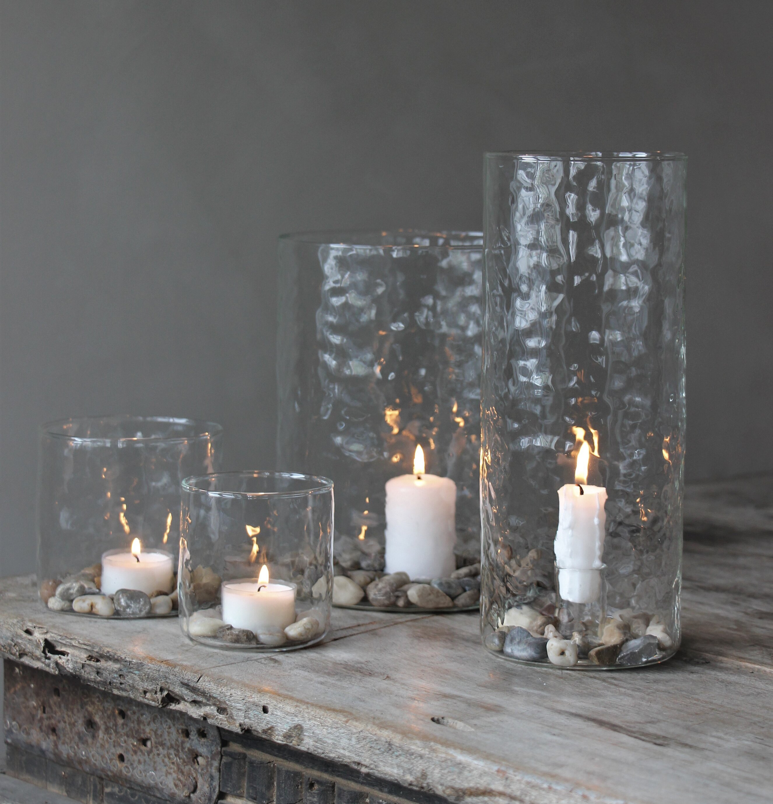 Foto av dekorativa ljuslyktor för mysig atmosfär