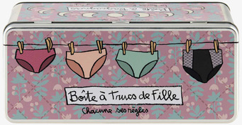 Bild av lekfull och charmig plåtburk för förvaring