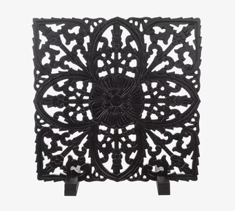 Insynsskydd Svart inkl ställning från Different Design