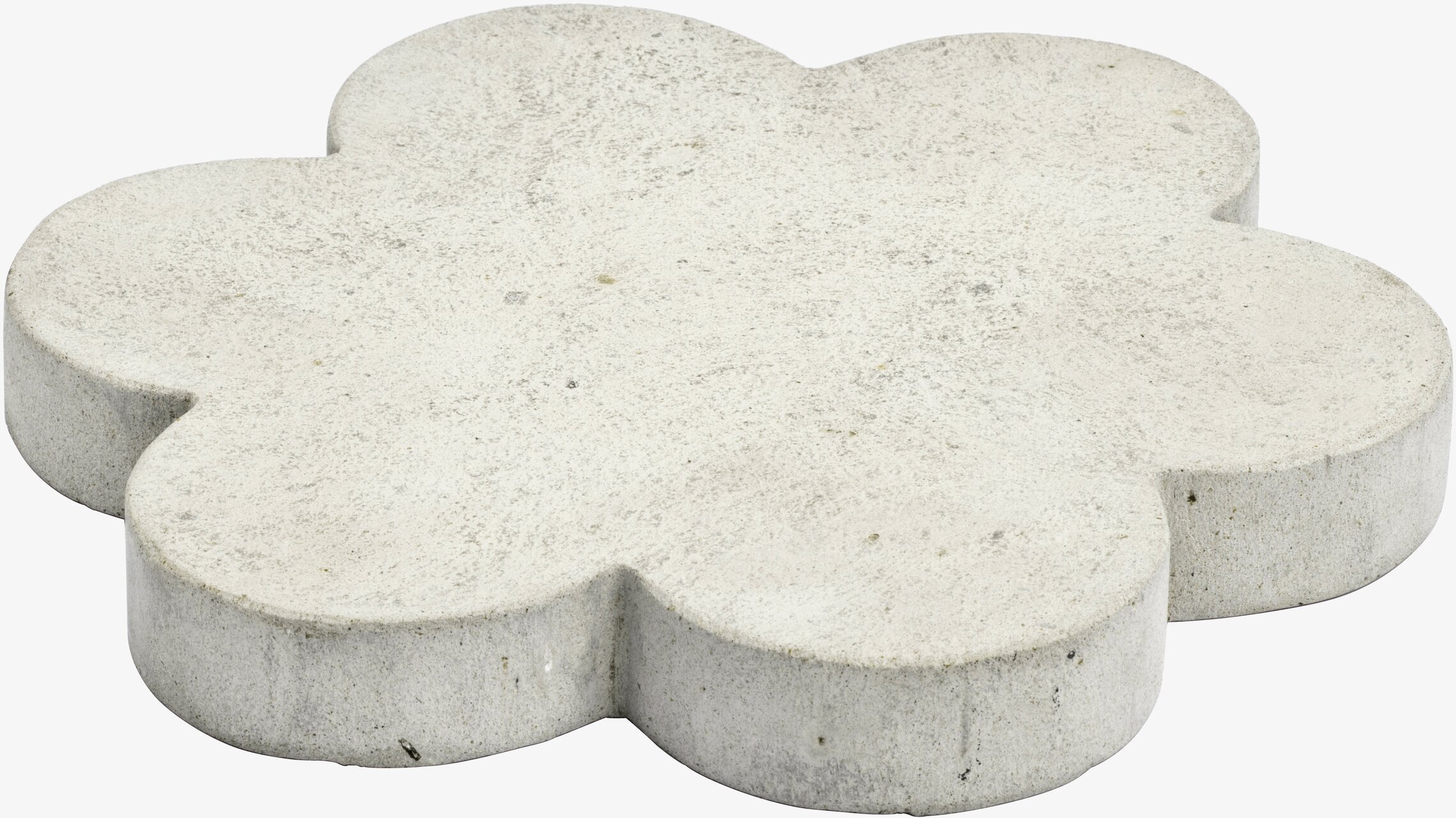 Trampsten Blomma från Dixie i betong, sexbladig design