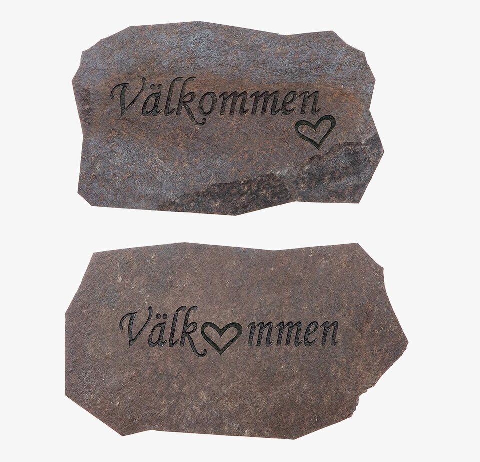 Sten Skiffer Välkommen från Different Design, två plattor