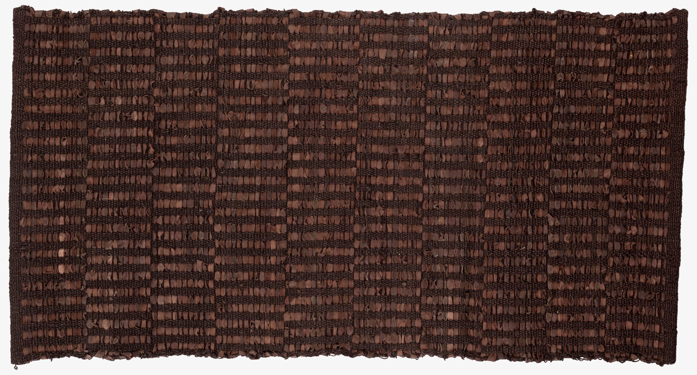 Trasmatta Kaffeläder från Dixie i naturliga bruntoner