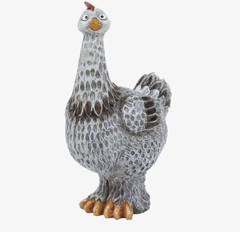 Hönan Hedda från Nääsgränsgården, detaljerad hönsfigur