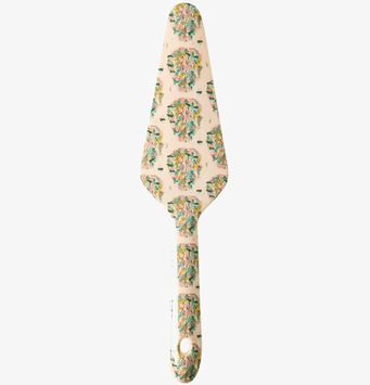 Tårtspade Bunny Print från Rice med blommigt kaninmönster