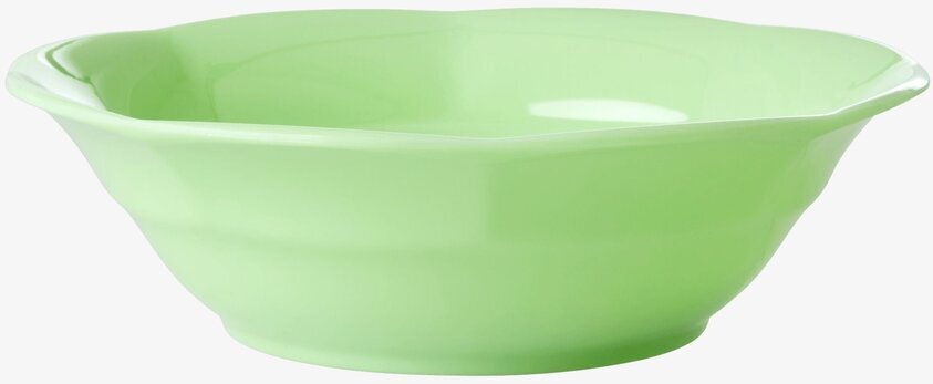Djup Tallrik Neon Green från Rice i hållbar melamin
