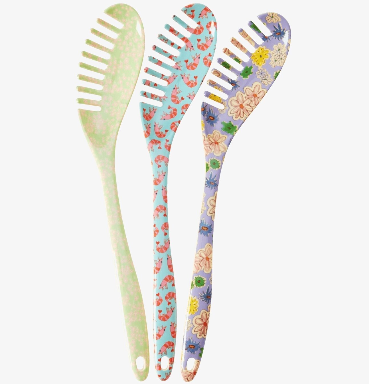 Pastaslev - Yippie Yippie Yeah från Rice i tre färgglada mönster