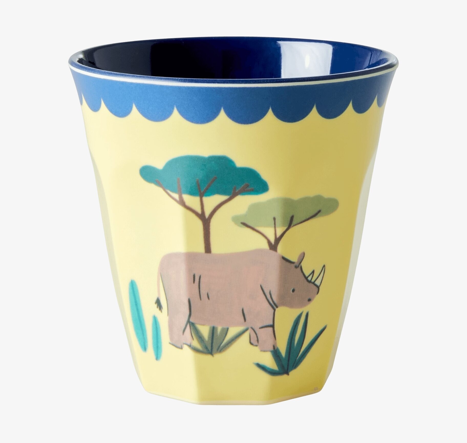 Muggar Medium 6-Pack, Funky Blue Prints från Rice