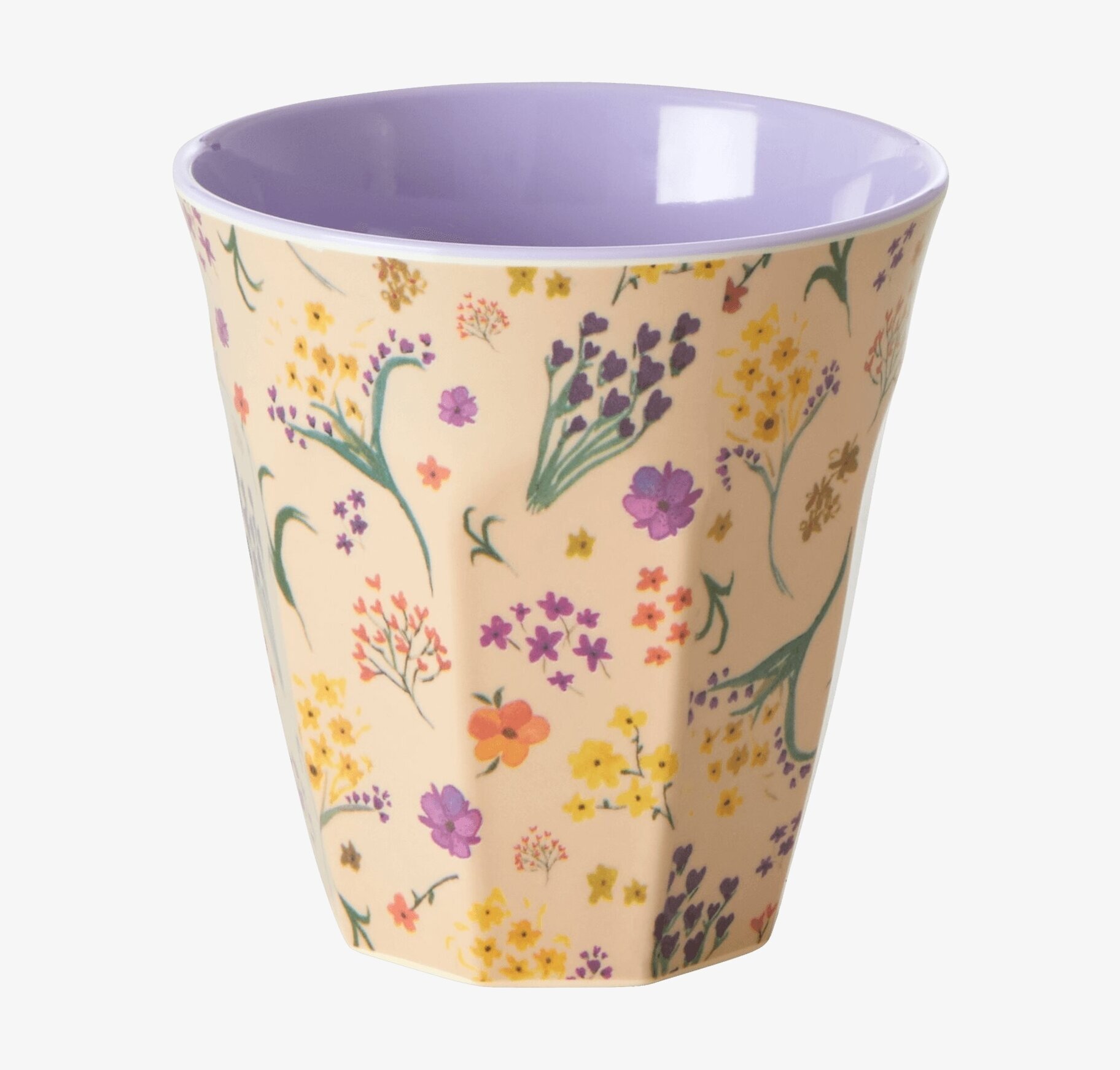 Mugg Wild Flower Print från Rice med färgglatt blommönster