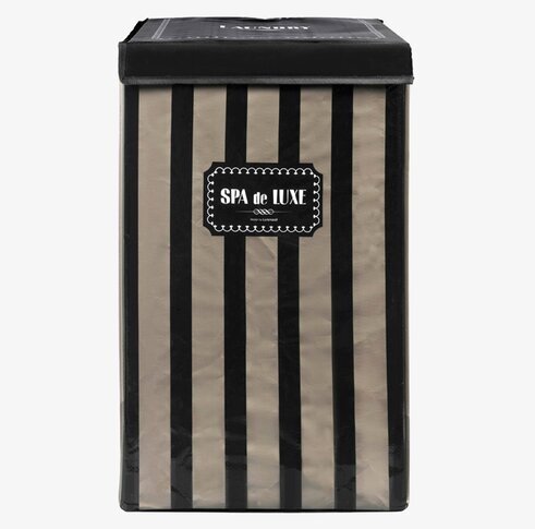 Tvättkorg Spa de luxe från Derriére la porte med lock