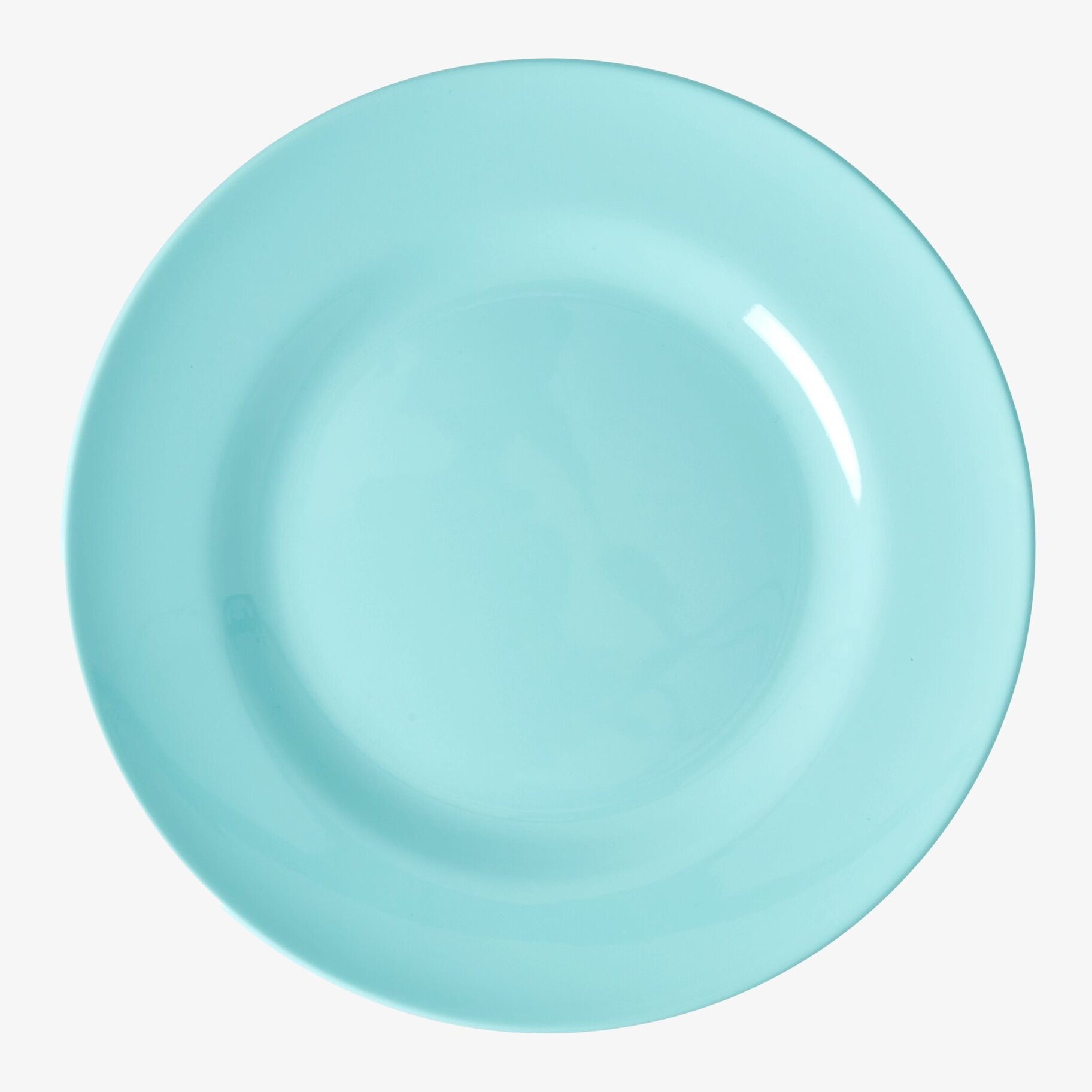 Tallrik 6-Pack - Yippie Yippie Yeah Colors från Rice, turkos