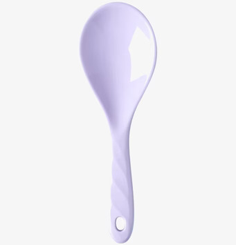 Salladssked - Lila från Rice, ergonomisk och färgstark
