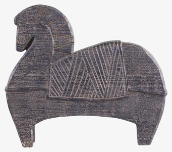 Häst Med Mönster Antikbrun #1 från Chic Antique