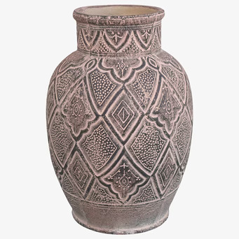 Évron Vas Mörk Natur Stor från Chic Antique med mönster