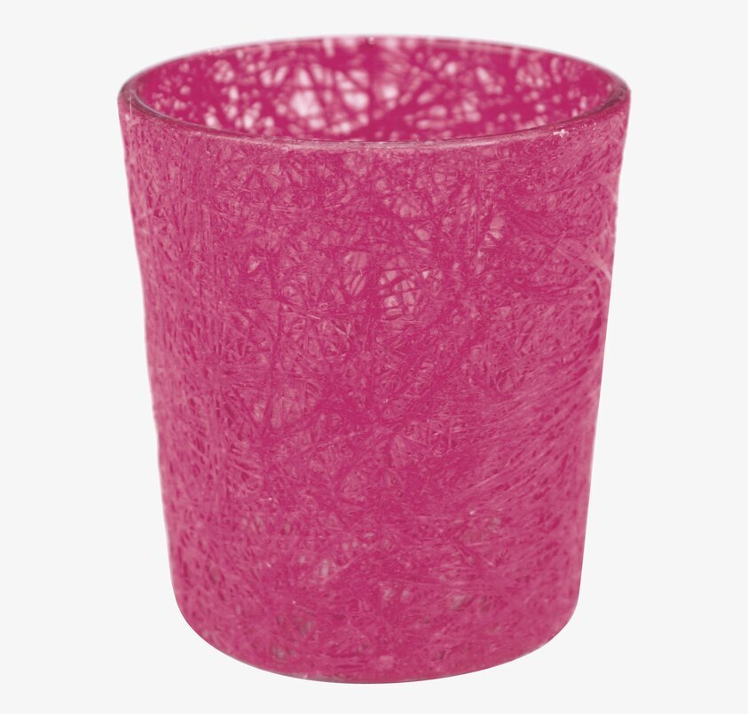 Glasfiberlykta Cerise från Dixie med cerisefärgad finish