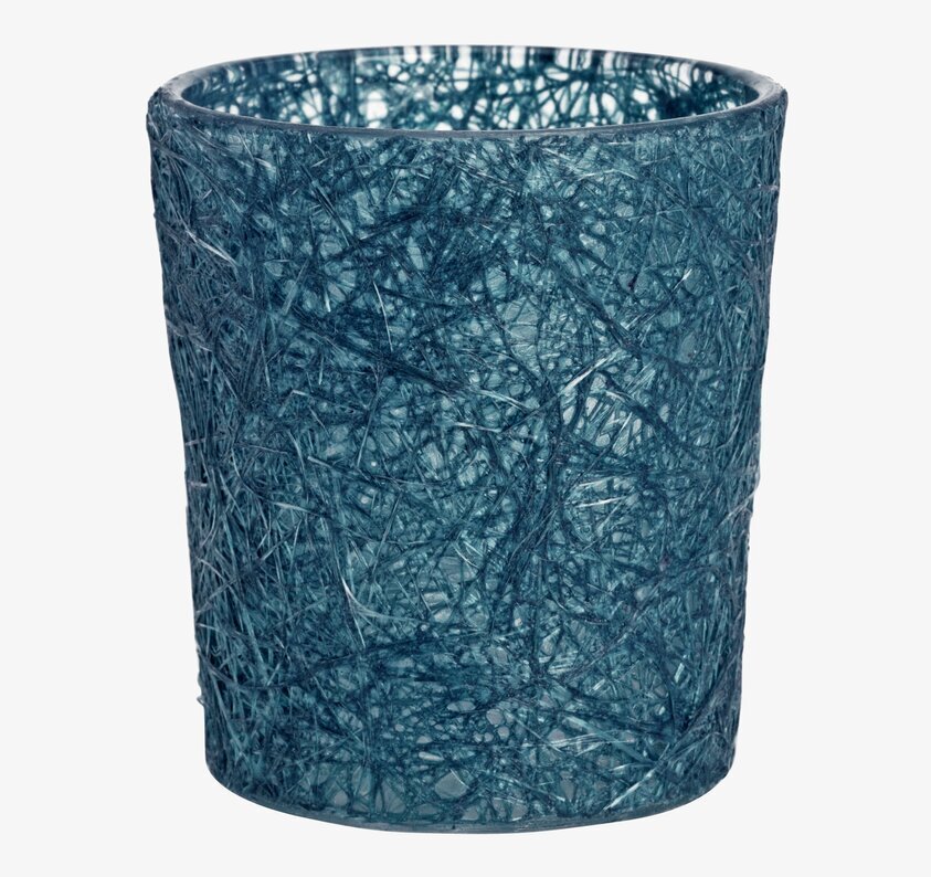 Glasfiberlykta Petrol från Dixie med unikt nätmönster