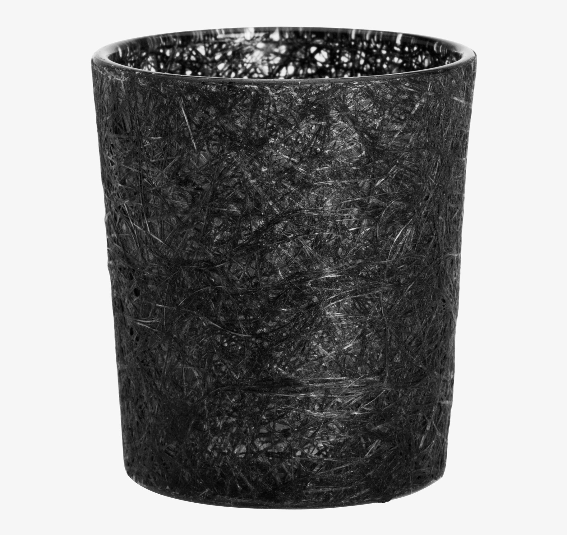 Glasfiberlykta Svart från Dixie i minimalistisk miljö