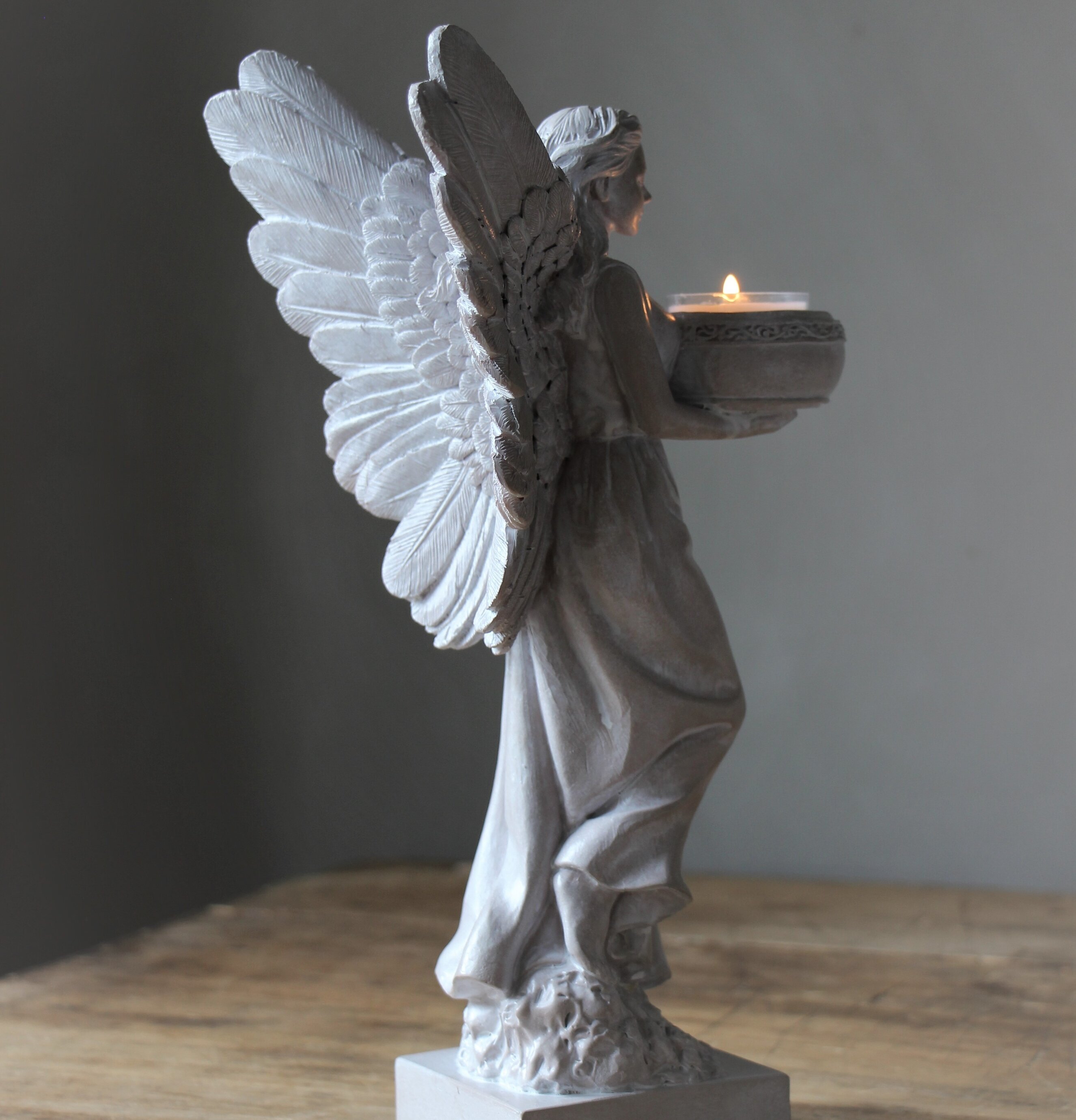 Ljushållare - Grace The Guardian Angel från Majas Cottage