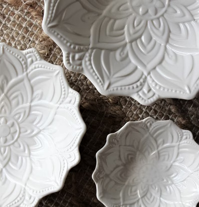 Majas Cottage Skål Mandala Medium med intrikat mandalamönster