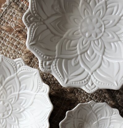 Skål Mandala Large från Majas Cottage med mandalamönster