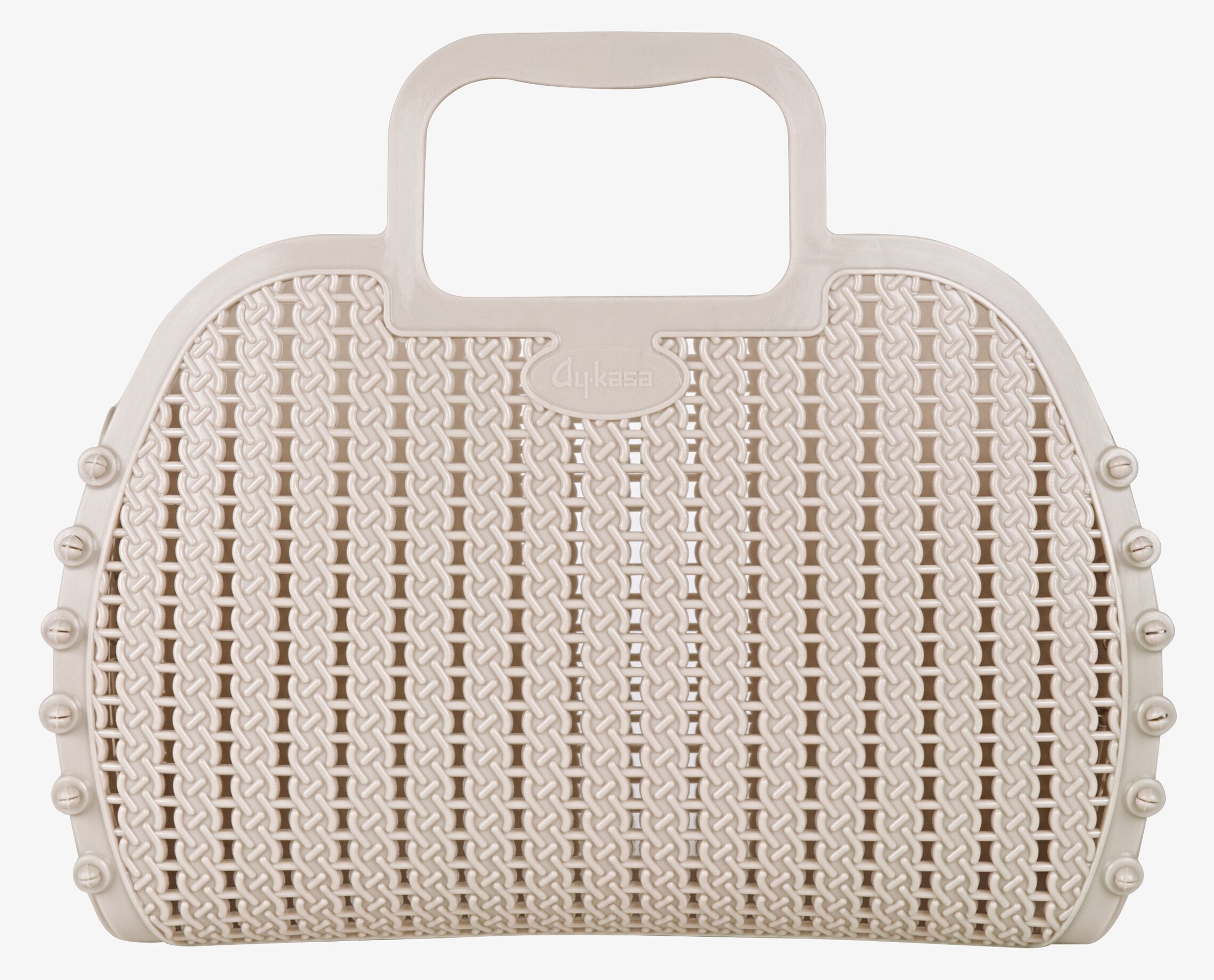 Aykasa Mini Bag - Bag Grey från Aykasa i flätad plast